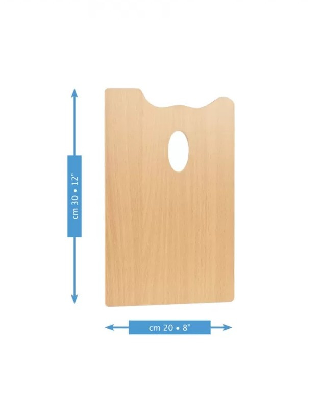 Mabef Tavolozza Rettangolare 20x30 Cm