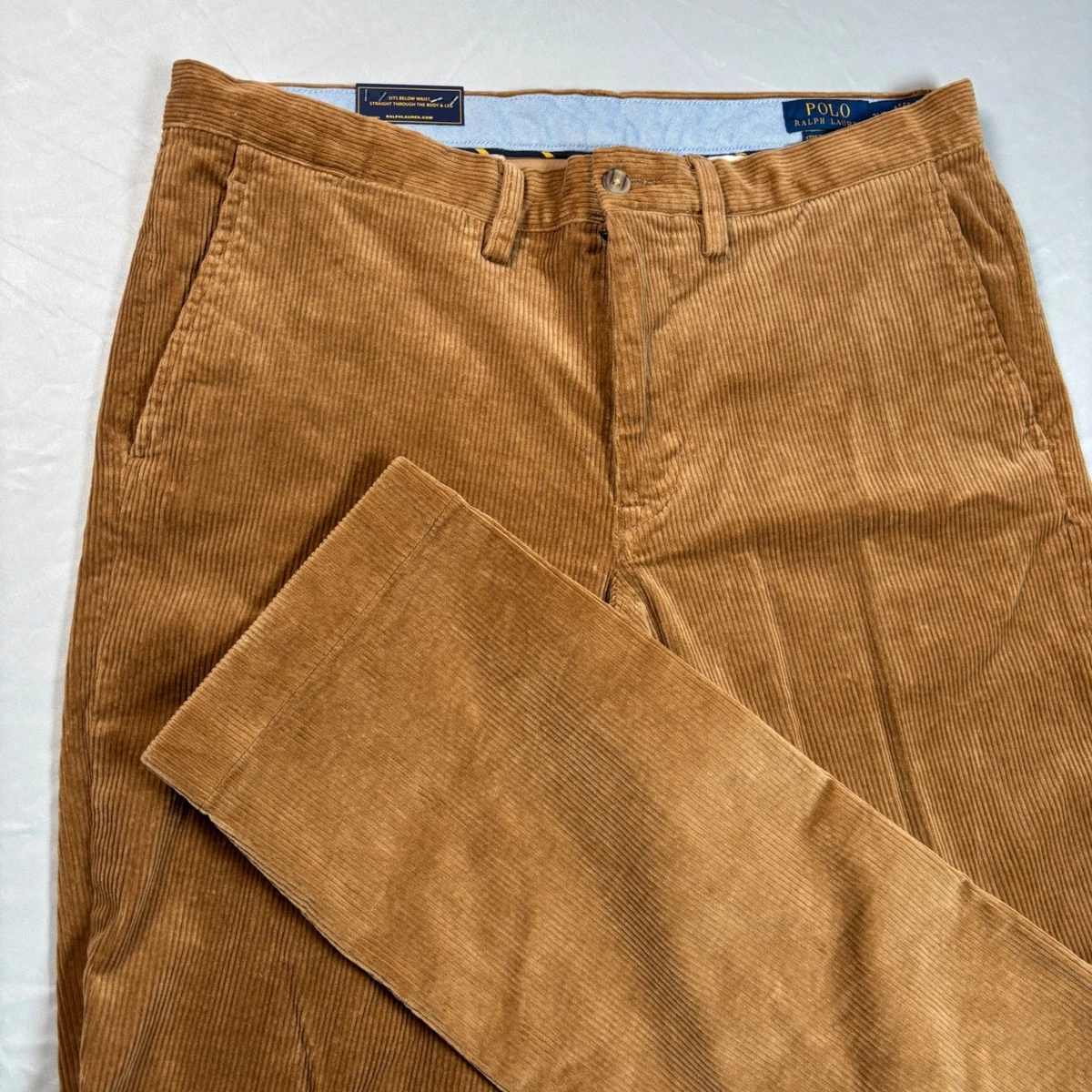 Polo Ralph Lauren Corduroy Brown Pants for Men for sale | eBay