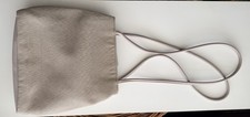 Moda Bella Beige Woven Shoulder Bag Small Pur...