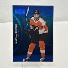 2021-22 SkyBox Metal Universe #48 James van Riemsdyk Blue Spectrum Philly Flyers
