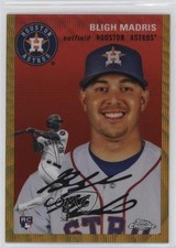 2023 Topps Chrome Platinum Anniversary Gold Wave Refractor /50 Bligh Madris p2h