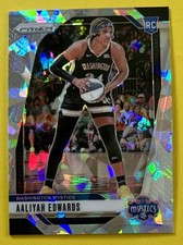 Aaliyah Edwards 2024 Panini Prizm WNBA ICE PRIZM PARALLEL Rookie #70 MYSTICS