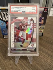 TUA TAGOVAILOA - 2020 Panini Prizm DP SILVER PRIZM draft picks rookie card RARE . rookie card picture