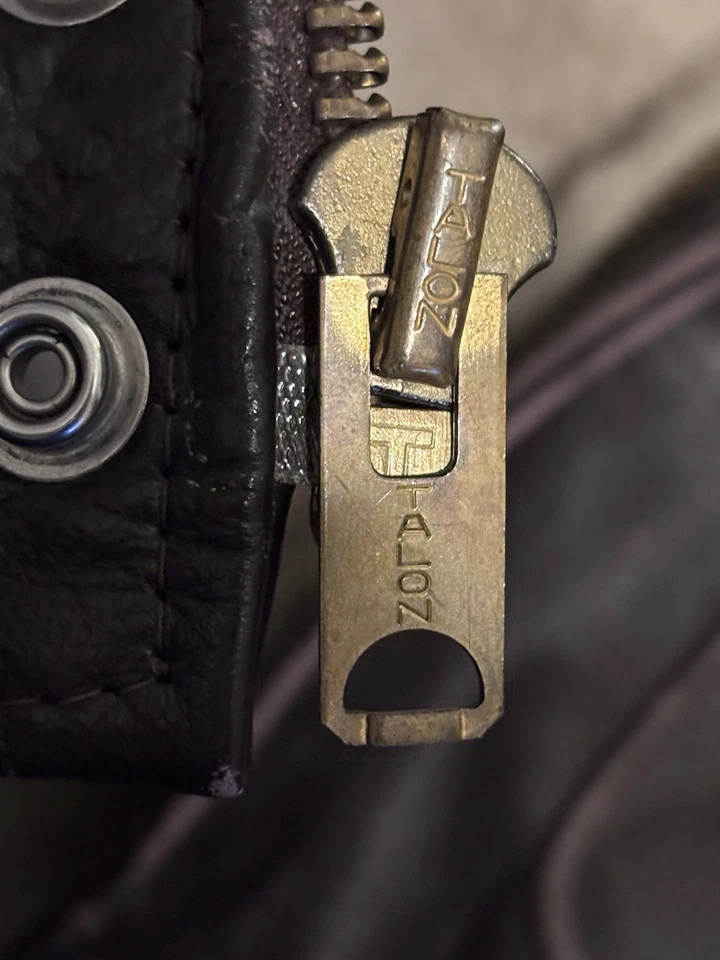 Vintage G-1 Excelled Leather Aviator Bomber Flight Jacket Brown Men’s Size 42 - Image 4 of 4