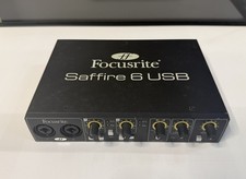 1 USED Focusrite Saffire 6 USB Audio Interface