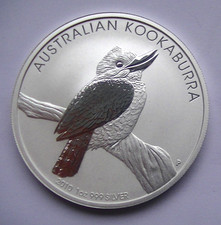 2010 Silver 1oz Australian Kookaburra 109.90 per troy oz
