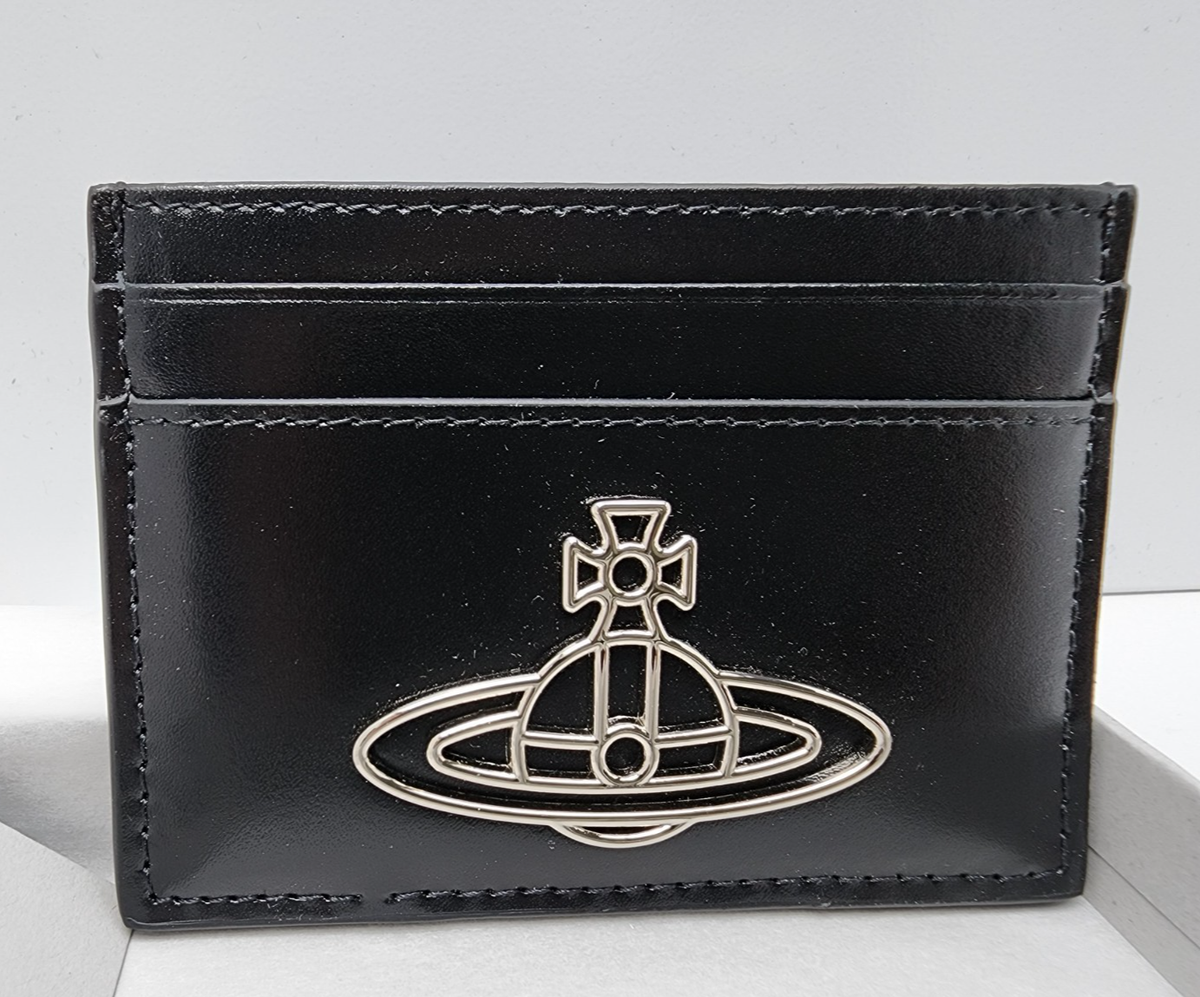 小物 Vivienne Westwood leather wallet Vivienne Westwood Tri-fold Wallet Clasp Design Bi-fold High
