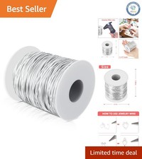 20 Gauge 304 Stainless Steel Wire, 164 FT - Rust-Resistant Crafting Perfection