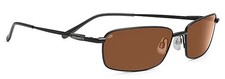 Serengeti Modena 7549 Matte Black Tannery / Drivers Sunglasses 57mm