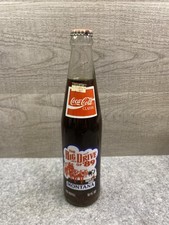 Coca-Cola ACL Soda Bottle Montana Centennial 1989 10oz Original Cap