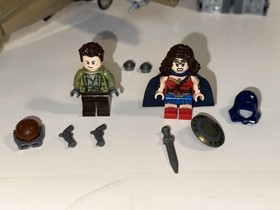 LEGO DC Wonder Woman Warrior Battle (76075) 100% Complete W/Figs  No Box/Instruc