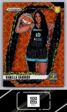 2024 Panini Prizm WNBA #149 Kamilla Cardoso Orange Velocity Prizms