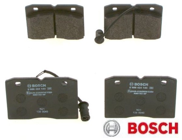 Bosch 0986424144 Bremsbelagsatz FüR Scheibenbremse Bremsbelagsatz FüR Iveco-image