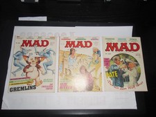 Mad Erstauflage der 80er, 3 Hefte,Nr.148, 188, 268, Gremlins, Quincy, Der Pate 3