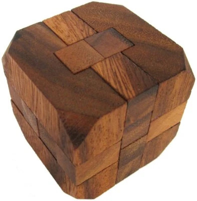 Diamant G171 - 3D Puzzle - IQ Puzzle Holz - Anspruchsvolles Knobelspiel aus Holz - Bild 1 von 2