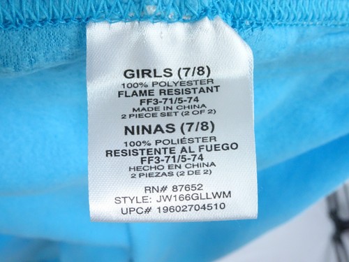 Girls Justice JoJo Siwa 3 Piece Pajama Romper Sleepwear Size 7/8 NEW - Picture 9 of 10