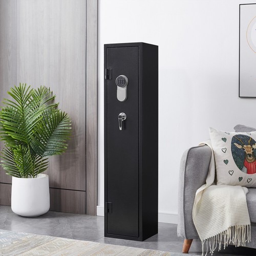 Quick Access Electronic Gun Rifle Safe Storage Digital Keypad Security Cabinet - Picture 4 of 9