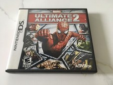 Marvel: Ultimate Alliance 2 (Nintendo DS, 2009) Authentic Tested Complete In Box