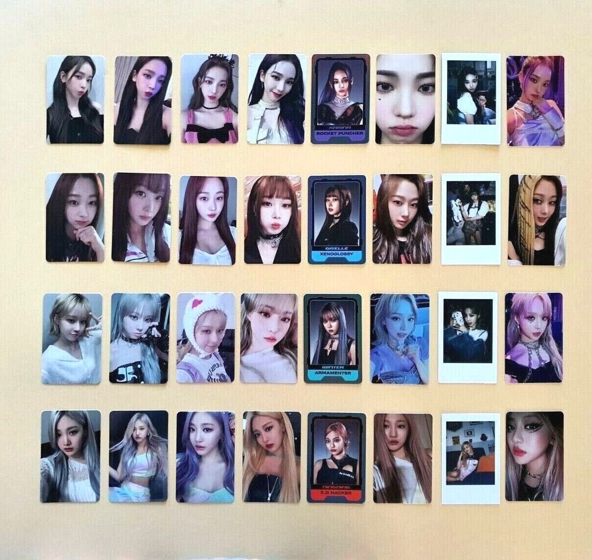 Kpop Aespa 2nd Mini Album Girls Official Photocard Hottracks SM