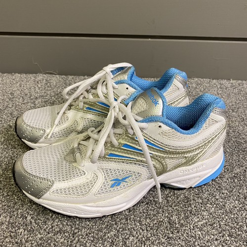 Blue Trainer Running Shoe Workout Worn 