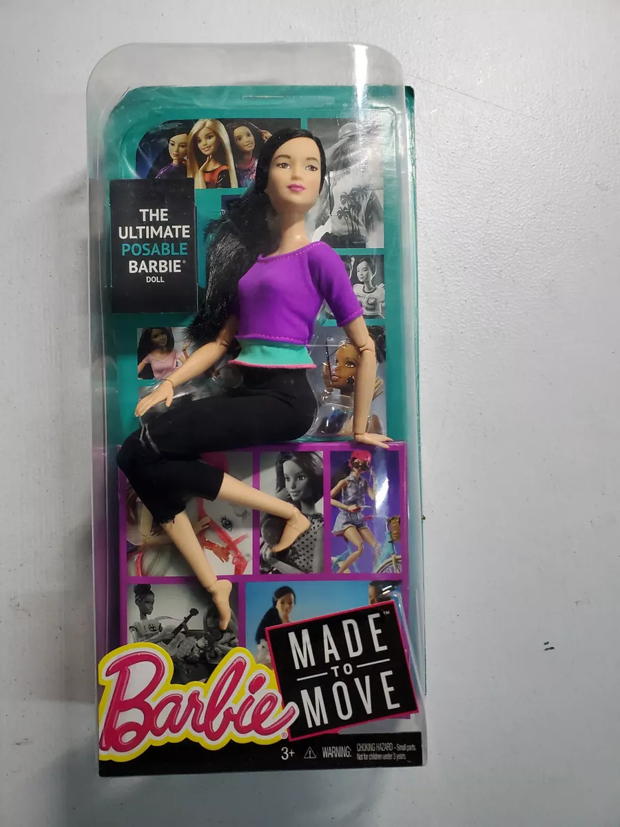 NEW Made to Move Ultimate Posable Asian Barbie Doll NEW IN BOX Mattel 2015