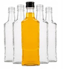 Glasflaschen 250ml Leere Flasche Kappe Weinflasche Tinkturflasche Liköre Saft MO