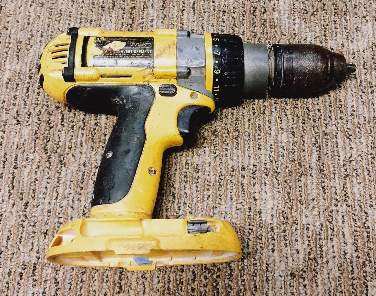Dewalt DC988 Yellow 18V Cordless Heavy Duty 1 2