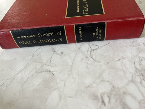 Vintage Dental Book Synopsis Of Oral Pathology S. N. Bhaskar 1965 HC 2nd Edition - Picture 2 of 3