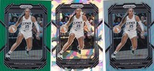 2023 Prizm WNBA CRACKED ICE/GREEN/SILVER PRIZM #82 Tiffany Mitchell - Minnesota