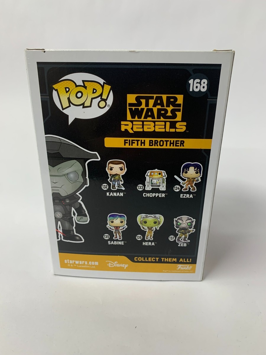★Menyalさま専用★star wars 168 fifth brother Funko Pop! Star Wars Rebels Fifth Brother Exclusive #168 | eBay