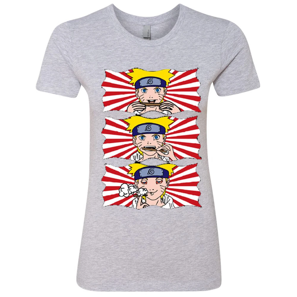 🔥 Crush it Lick it Smoke it Naruto Womens T shirt Weed Love 420 Anime gift  tee | eBay
