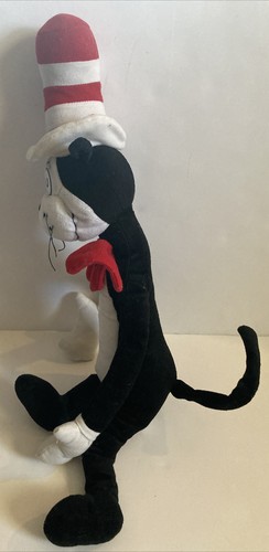 Dr. Suess Cat in the Hat 2003 Nanco Stuffed Plush Official Movie Merch 24 Inches - Picture 10 of 18