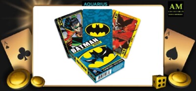AQUARIUS - DC COMICS - BATMAN HEROES  SPIELKARTEN - PLAYING CARDS - POKER SKAT