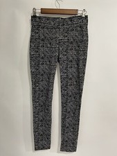Bar   size S leggings black white blend rayon