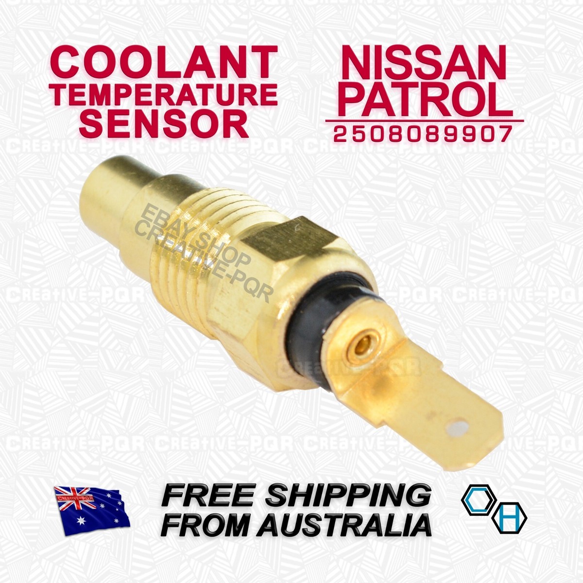 Engine Coolant Temperature Guage Sensor To Suit Nissan 2508089907 25080-89907 | UK