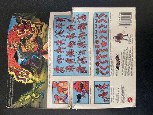 Modulok Complete He-Man Masters Of The Universe MOTU Mattel 1984 Vintage Boxed - Picture 12 of 14