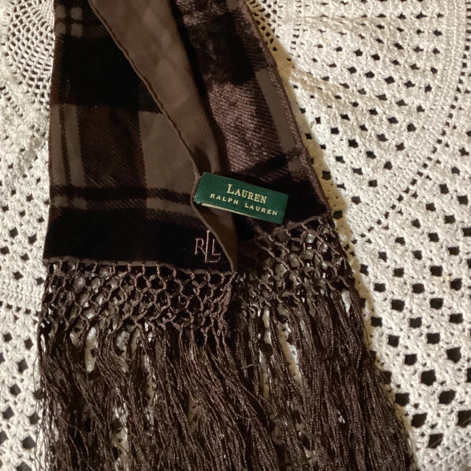 Bufanda Ralph Lauren vintage para dama Foto 4 de 4