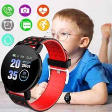 Nouveau 1.44 Pouces Bluetooth 4.0 Led Numérique Étanche Montre Intelligente Enfa