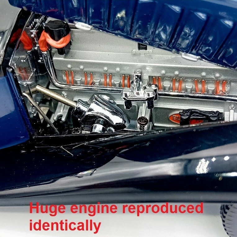 Franklin Mint BUGATTI ROYALE COUPE NAPOLEON 1930 1/24 Boites & Papiers (TOUT) - Photo 2/4