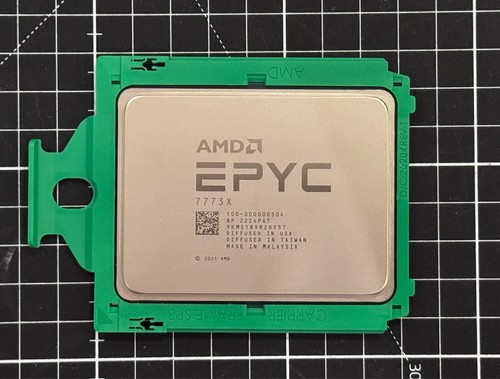 AMD EPYC 7773X 64 cores 2.2 GHz L3 Cache 768MB 280W SP3 Milan-X