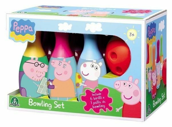 peppa pig bowling set