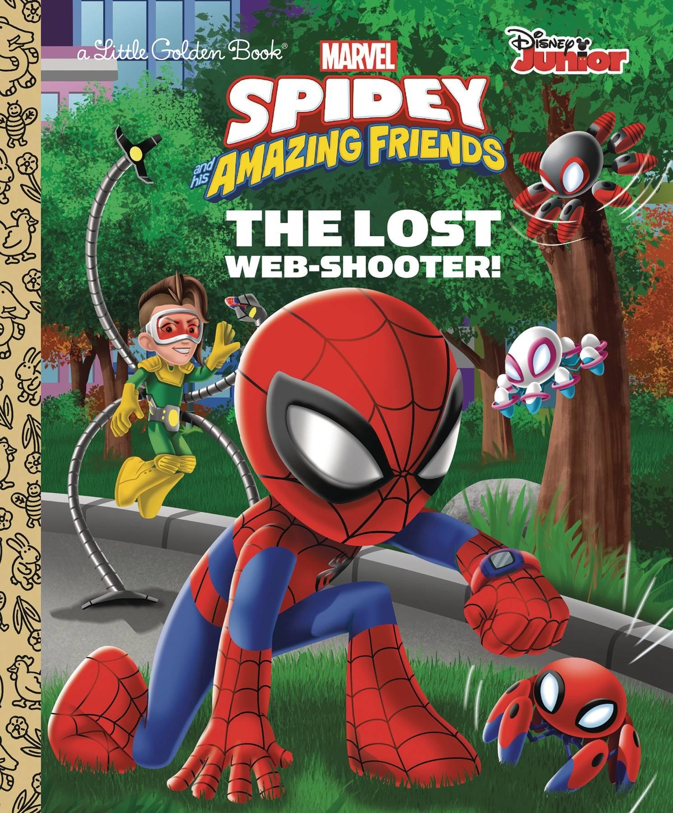MARVEL SPIDEY LOST WEBSHOOTER LITTLE GOLDEN BOOK HARDCOVER (24 Pages) Hardback