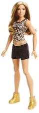 Mattel FTD84 WWE Girls Superstar Carmella 30cm Doll, Girl Dolls Toy 
