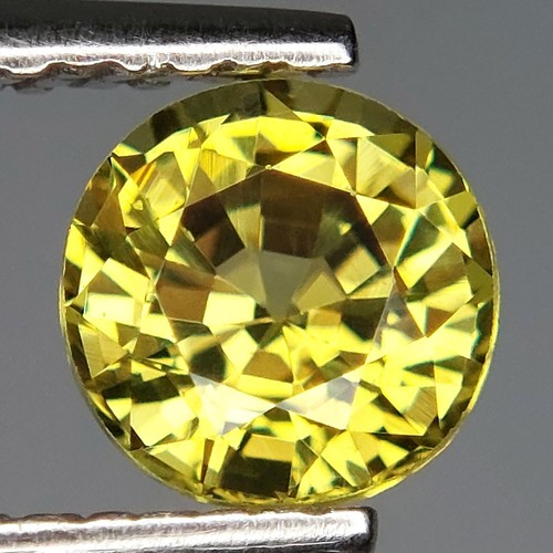 1.03Cts GLITTERING ROUND SHAPE NATURAL MALI GARNET LOOSE GEMSTONE - Picture 3 of 3
