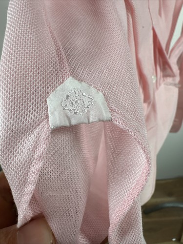 Borrelli for Berdoff Goodman Men's Pink French Cuff Shirt 15-1/2 - 39 $495 - Picture 9 of 11