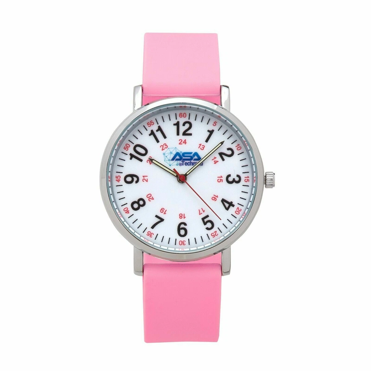 Watch with second hand and military time sale