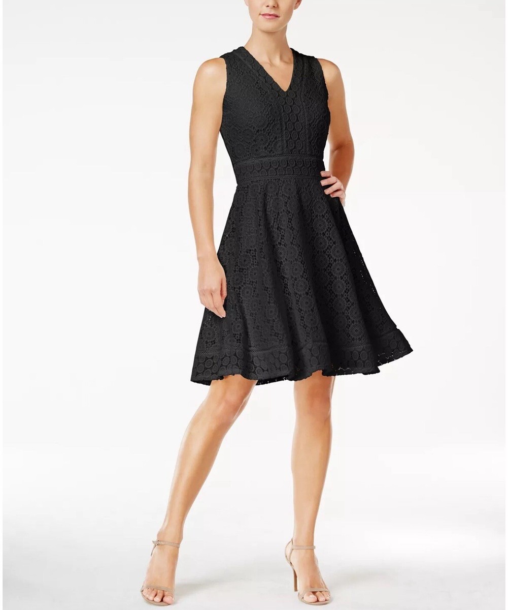 Charter Club Lace Fit & Flare Dress, Created for Macy's