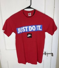Vtg 80s Just Do It JDI Nike Spellout USA Made Gray Tag Men M Single Stitch Logo