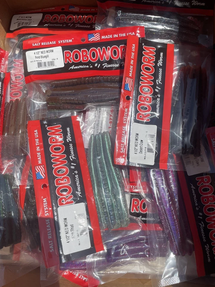 10 Random Packages Of Roboworm NEDS - Image 2 of 3