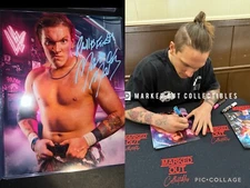 Marcus Mathers Signed Metallic 8x10 Proof WWE ID Promo NXT EVOLVE AEW